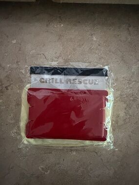 GRILL RESCUE Replacement Grill Scraper - Red